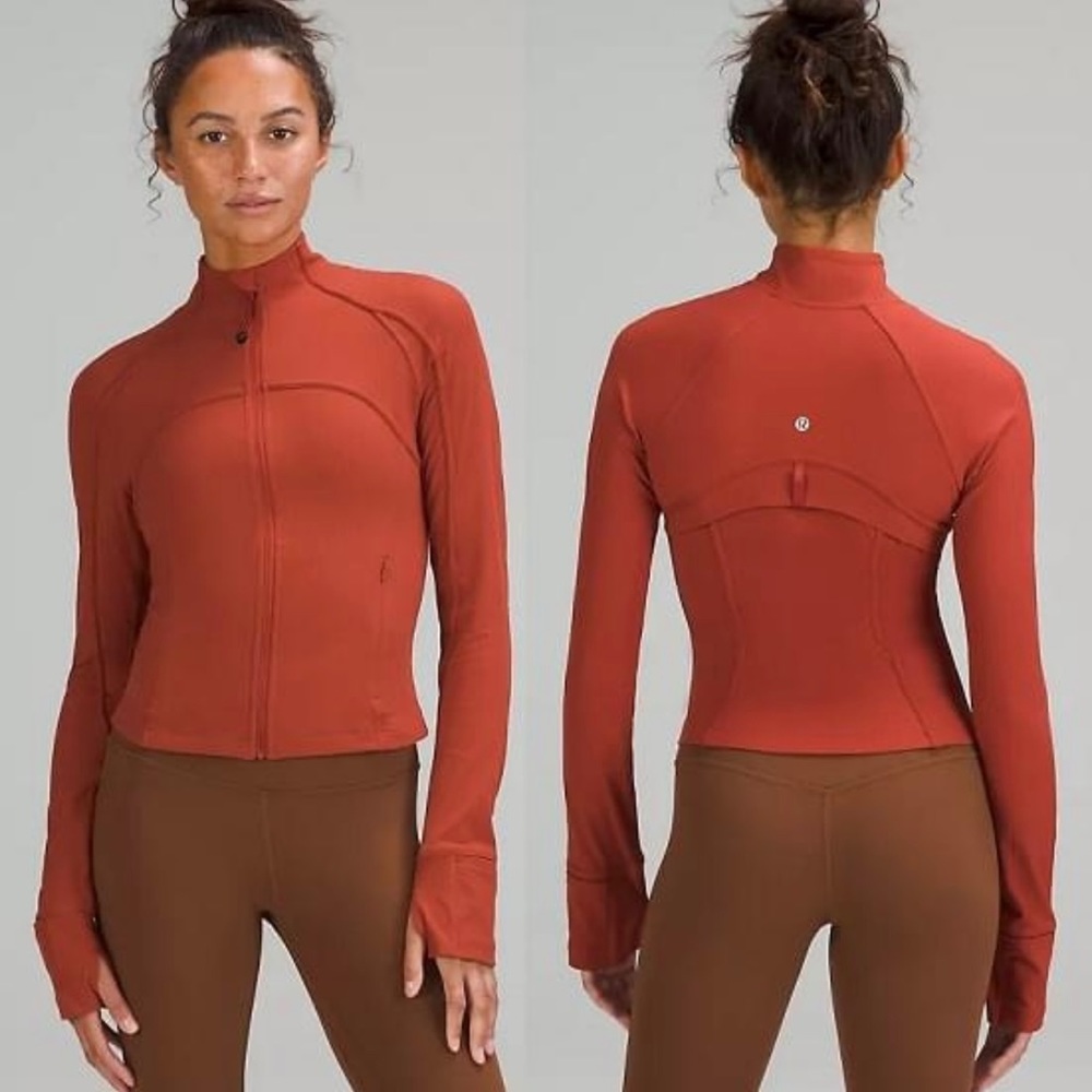 NWOT Lululemon Ribbed Cropped Define Jacket